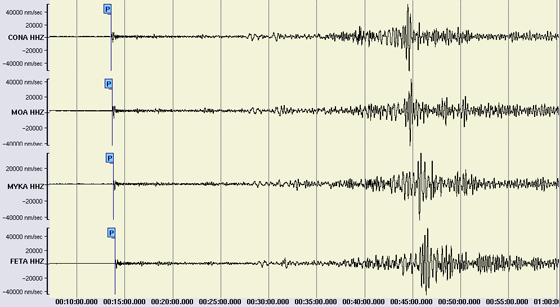 Das Lushan-Erdbeben in China am 20. April 2013