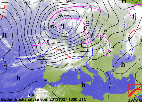 Image d'illustration pour Passage de la tempête Christian sur le Nord-Ouest