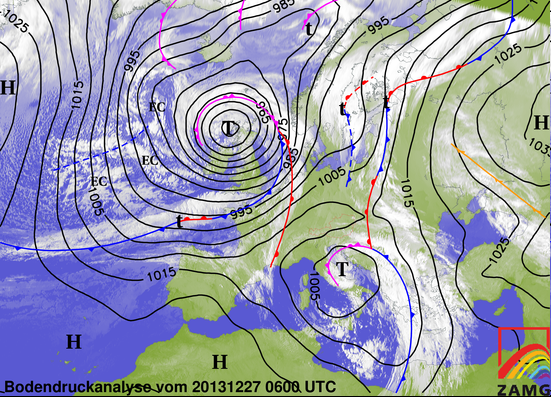 Image d'illustration pour Bilan de la tempête Erich (France, Iles Britanniques, Belgique)