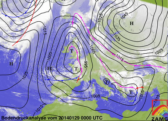 Image d'illustration pour Neige et intempéries sous la dépression Mayla au coeur de la France