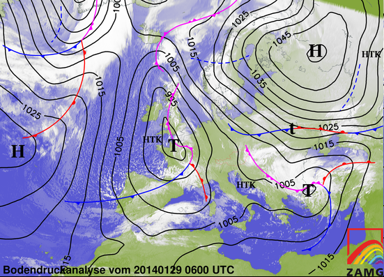 Image d'illustration pour Neige et intempéries sous la dépression Mayla au coeur de la France