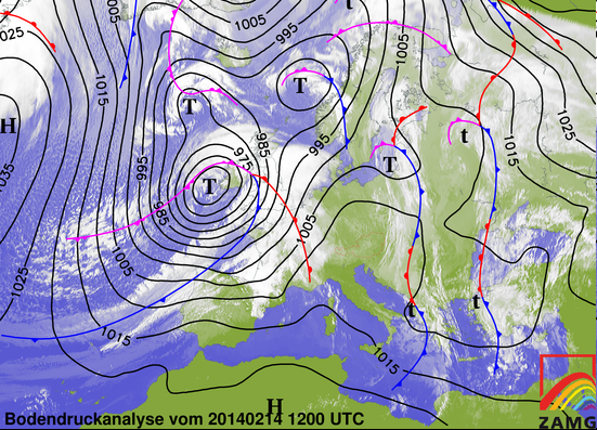 Image d'illustration pour Dépression Ulla - tempête et inondations en Bretagne