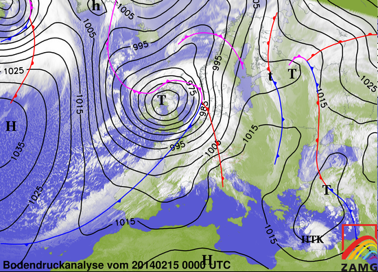 Image d'illustration pour Dépression Ulla - tempête et inondations en Bretagne