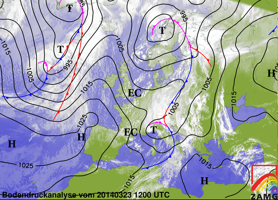 Image d'illustration pour Pluie, neige, grêle, orages et fraîcheur du 21 au 23 mars