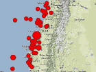 Bebenverteilung in Chile