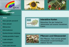 Ph&auml;nologie-Web-Portal der ZAMG / Quelle: &copy; ZAMG