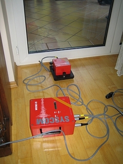 Ersch&uuml;tterungsmessungen in einem Wohnhaus / Quelle: ZAMG