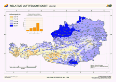 Relative Luftfeuchtigkeit J&auml;nner