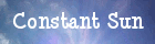 zum Kunstprojekt 'Constant Sun'