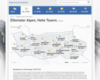 Alpenverein erweitert Wetter-Service
