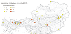 2015: relativ wenige spürbare Erdbeben in Österreich