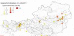 2017 überdurchschnittlich viele Erdbeben in Österreich