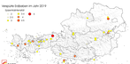 2019 relativ wenige spürbare Erdbeben in Österreich