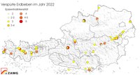2022 in Österreich relativ viele Erdbeben
