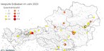 2023: 83 spürbare Erdbeben in Österreich