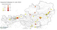 2023: 81 spürbare Erdbeben in Österreich