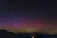 Polarlicht über Österreich