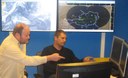 Besuch im Vorhersageraum der ZAMG – Wien, intensiver fachlicher Austausch zwischen Spotter und Meteorologen (Quelle ZAMG)