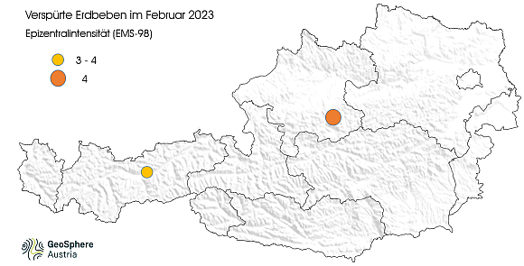 Erdbeben im Februar 2023