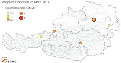 Erdbeben im März 2014