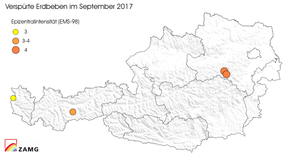 Erdbeben im September 2017