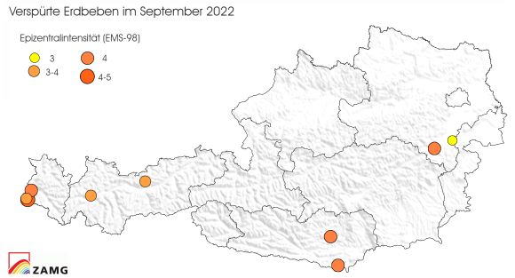 Erdbeben im September 2022