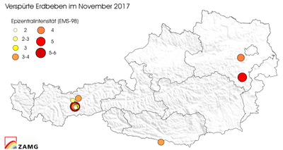 Monatsbericht Erdbeben 2017-11