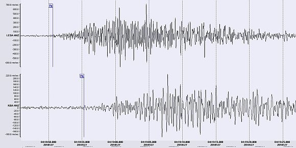 Felssturz Mai 2018 SeismogrammAusschnitt 580px