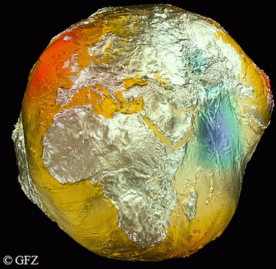 Die Figur der Erde wird durch das Geoid definiert. 