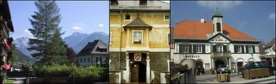 Die Orte Kindberg, Obdach und Admont an denen die Strong-Motion-Stationen installiert wurden. © ZAMG Geophysik