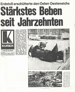 Vor 40 Jahren Letztes Starkes Erdbeben In Niederosterreich Und Wien Zamg
