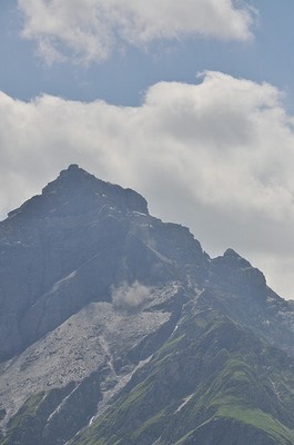 Bergsturz am Piz Beverin