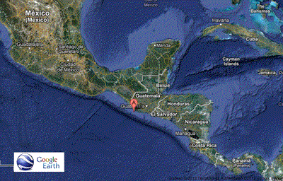 7. Nov 2012 Guatemala/Karte