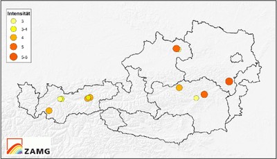 Epizentrenkarte-Jänner2013