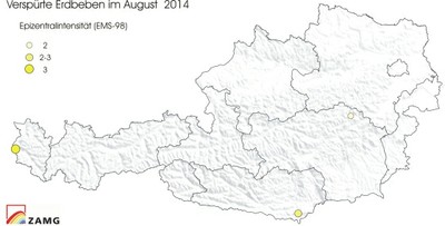 Erdbeben im August 2014