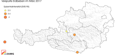 Erdbeben im März 2017
