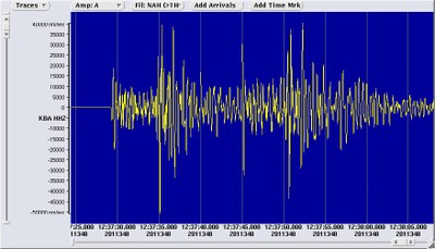 Seismogramm Radstadt