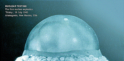 Erster Atomtest „Trinity“