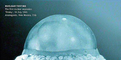 Erster Atomtest - Trinity