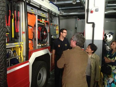 Besuch Feuerwehr