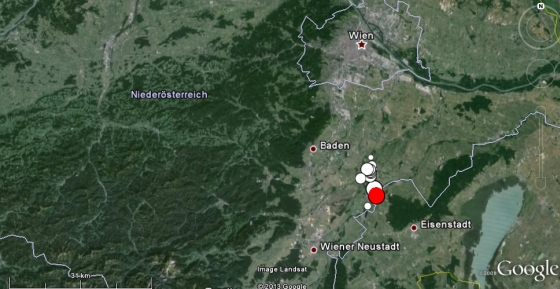 Wieder kräftiges Erdbeben bei Ebreichsdorf (NÖ)