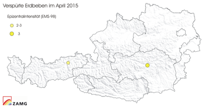 Erdbeben April 2015