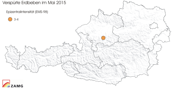 Erdbeben im Mai 2015