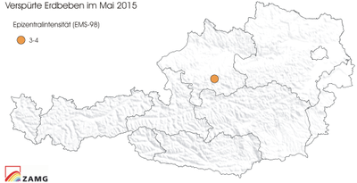 Erdbeben im Mai 2015