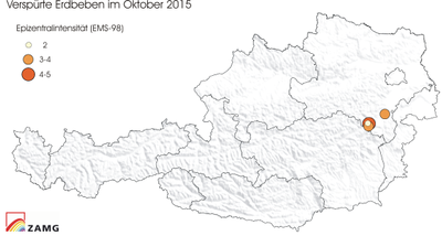 Erdbeben im Oktober 2015