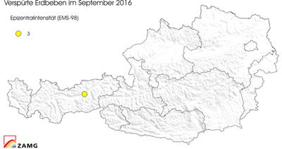 Erdbeben im September 2016