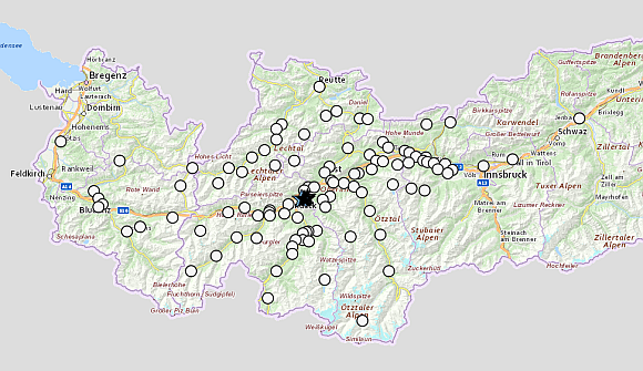 Zwei kräftige Erdbeben in Tirol