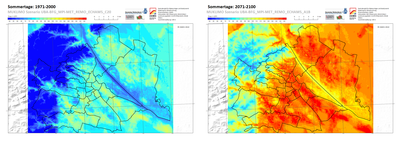 Stadtklima Sommertage Wien