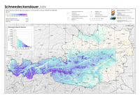 ÖKLIM-Vorschau Schneedeckendauer