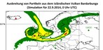 Hohe SO2-Werte in Teilen Österreichs durch isländischen Vulkan